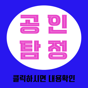 공인탐정